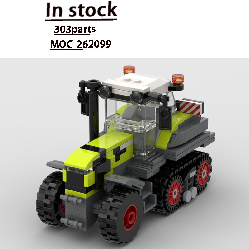 Agriculture Farming For Kids - MOC-262099 City New Farm Landbouwtractor Bouwsteenmodel,