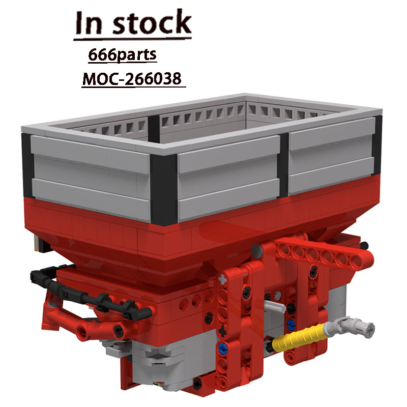 Agriculture Farming For Kids - 6MOC-266038 City Farm Landbouwgraanopslagmachine Bouwstenenmodel, 66