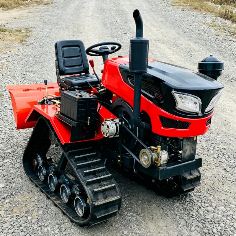 Farming Agriculture Equipment - Op maat gemaakte, populaire mini-rupsbandtractor, landbouw-