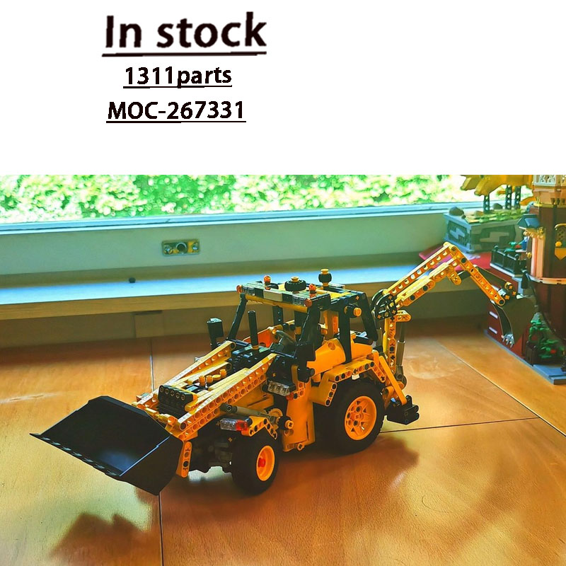 Agriculture Farming For Kids - MOC-267331 City Farm Landbouw-graafmachine Bouwsteenmodel, 1311