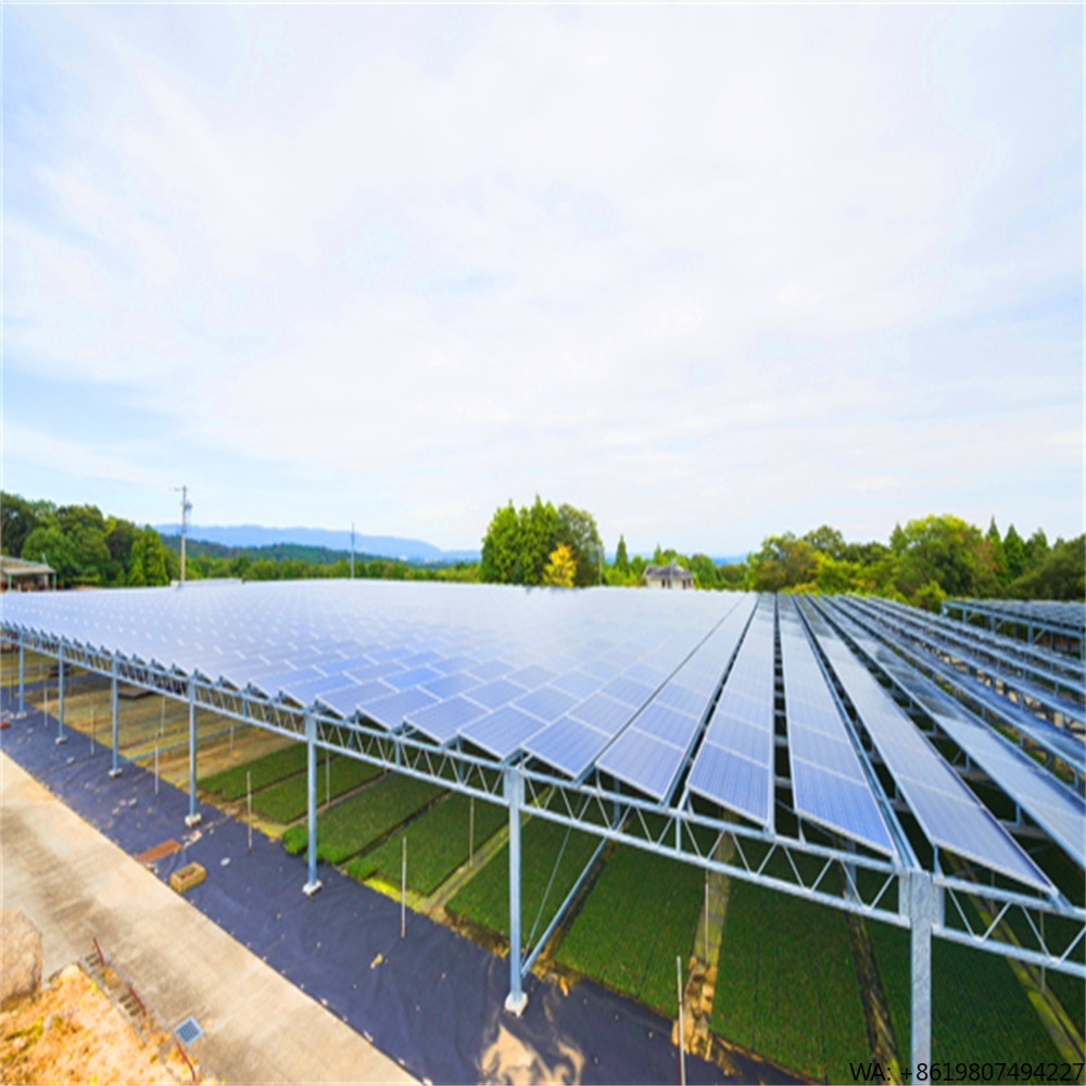 Agriculture.Farming Design - Ontwerp van commerciële zonneboerderijen, energie voor