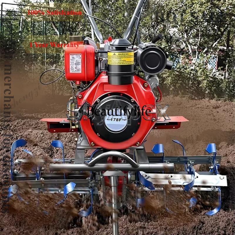 Farming Agriculture Equipment - M81 Nieuwe Mini Rotatiefrees Huishoudelijke Boerderijcultivator