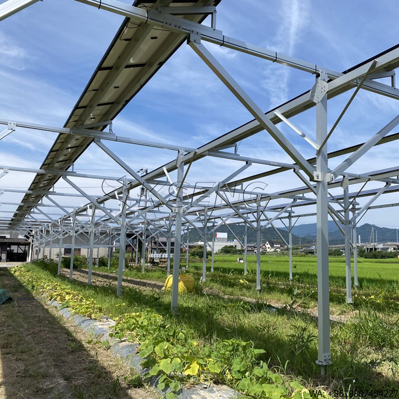 Agriculture Farming Japan - Japan's nieuwe landbouw aluminium zonnepaneelmontagebeugels zonneboerderijmontagesysteem