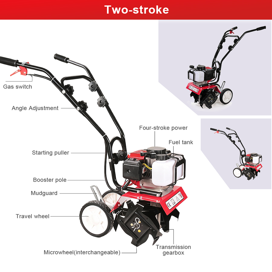 Tungfull Benzine Micro Cultiva - Farming Agriculture Equipment recensie en prijs