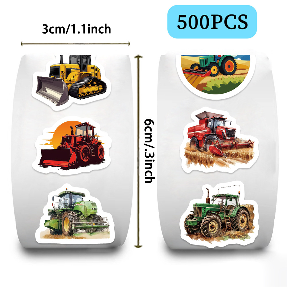 500 stuks boerderijtractorstic - Agriculture Farming For Kids recensie en prijs