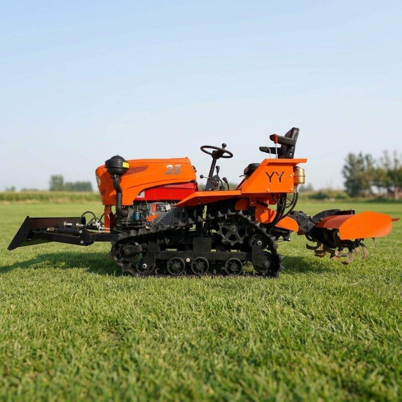 Rupsbandtractor 4WD rotorkopeg - Farming Agriculture Equipment recensie en prijs
