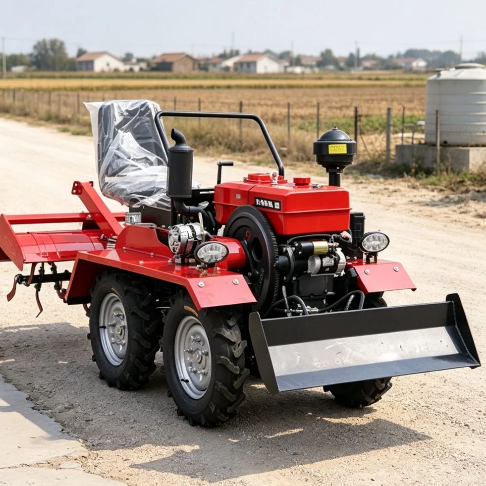 Aangepaste 4-wiel 4WD rotorkop - Farming Agriculture Equipment recensie en prijs