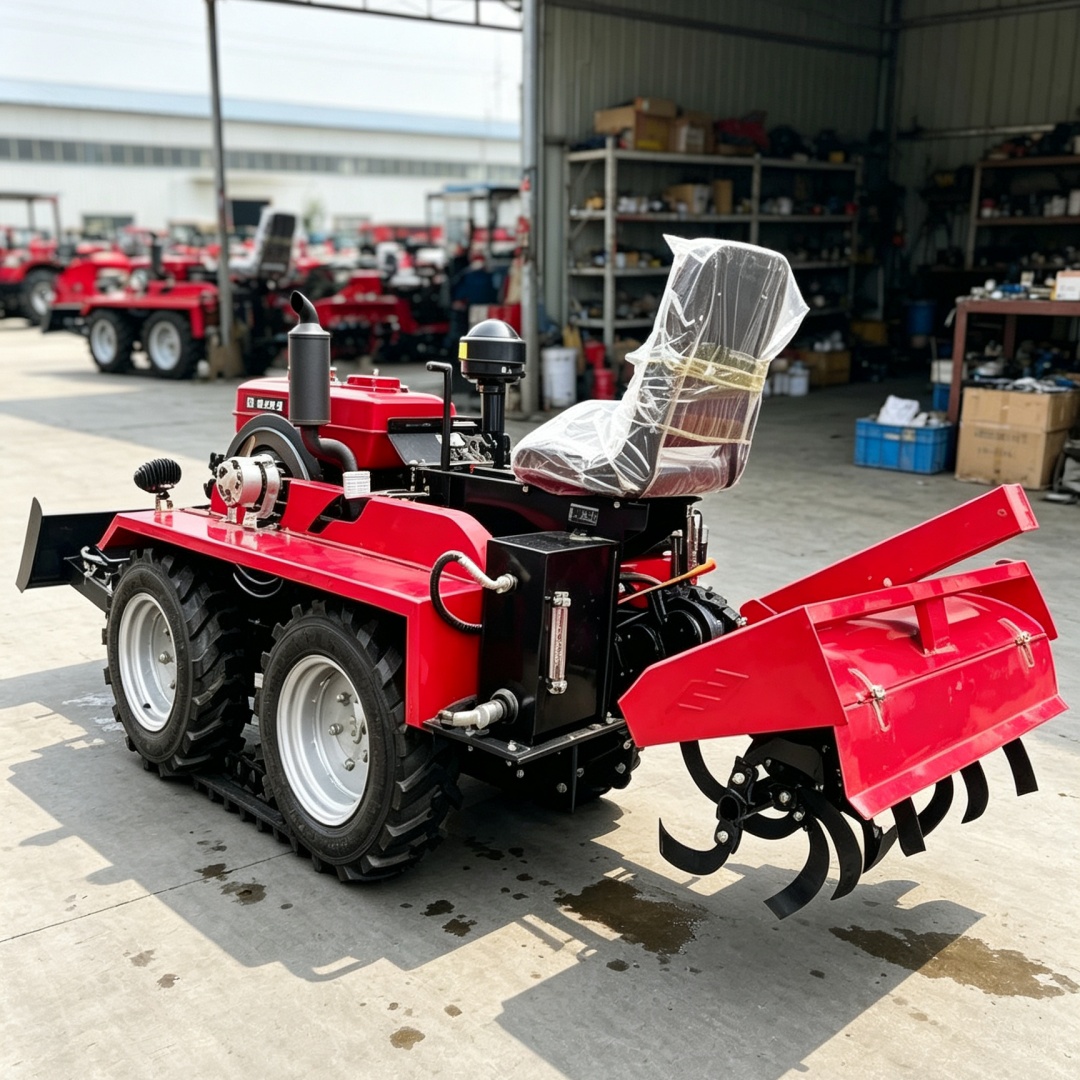 Aangepaste 4-wiel 4WD rotorkop - Farming Agriculture Equipment recensie en prijs