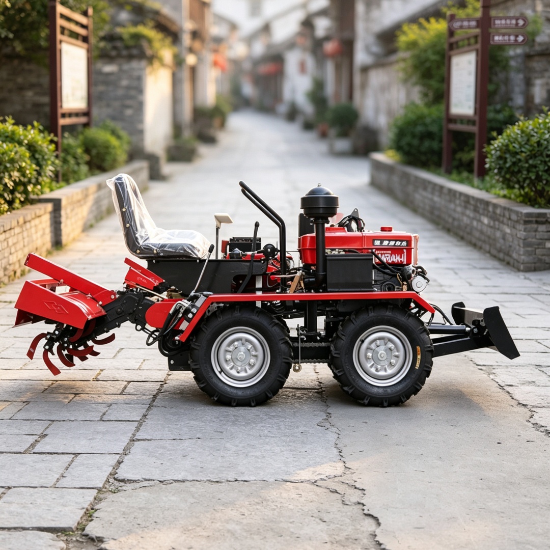 Aangepaste 4-wiel 4WD rotorkop - Farming Agriculture Equipment recensie en prijs