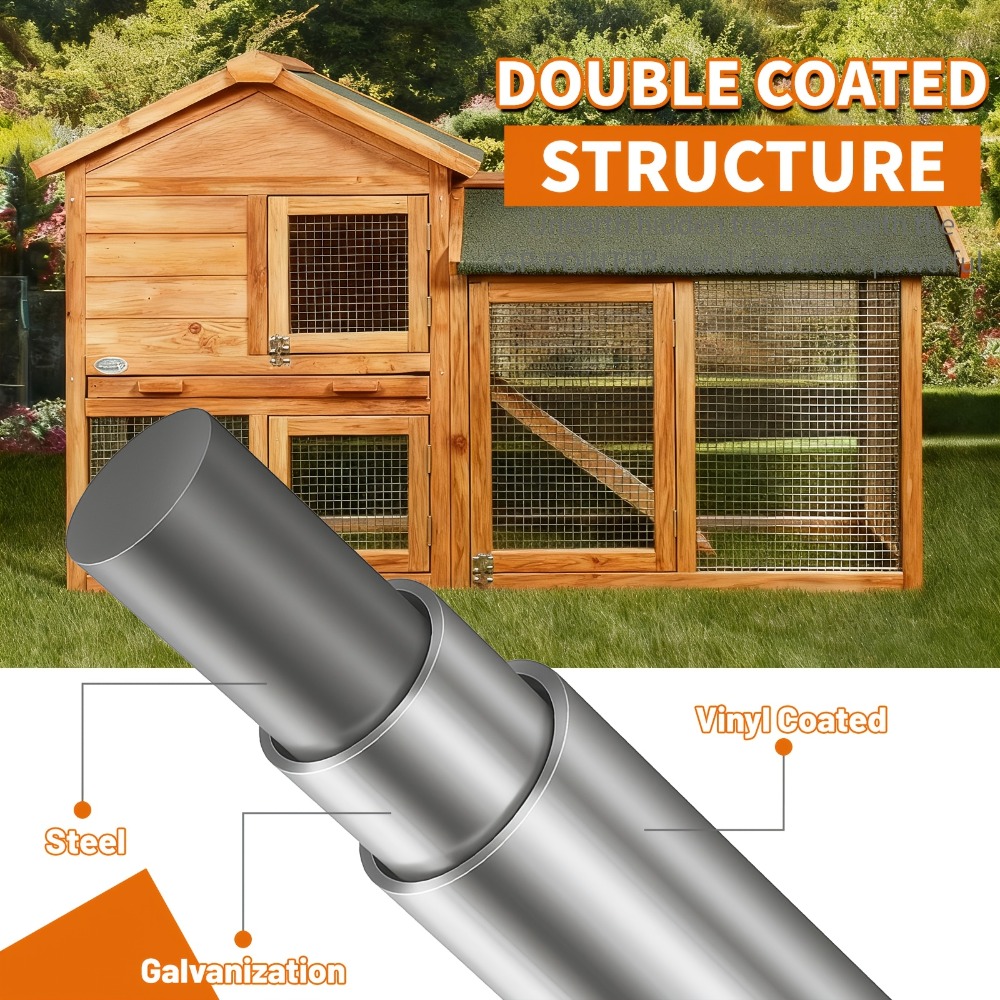 Dubbellaags verzinkt draadgaas - Rabbit Cage Wire recensie en prijs