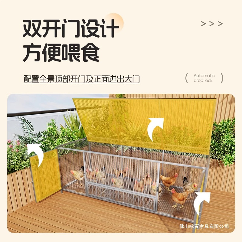 Buitenkooi voor kippen en eend - Rabbit Cage Wire recensie en prijs
